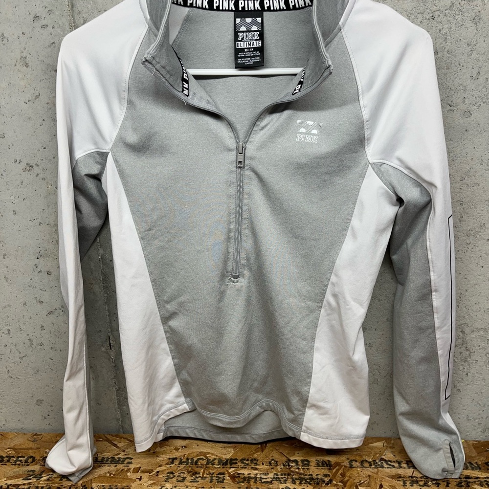 Victoria's Secret Pink Gray Pullover